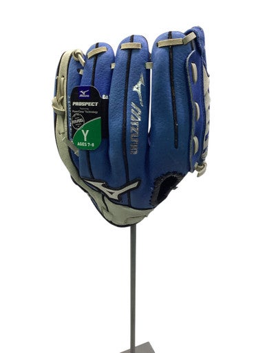 Used Mizuno POWER CLOSE 10.75 BB/SB Glove RH Throw Royal Blue 11 1/2" 11347-S000258736