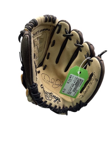 Used Rawlings DEREK JETER PP95P BB/SB Glove T-ball Brown 9 1/2" 11347-S000258738