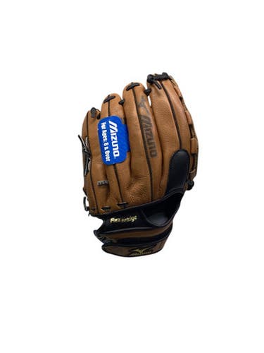 Used Mizuno POWER CLOSE 11.5 BB/SB Glove RH Throw Brown 11 1/2" 11347-S000258733