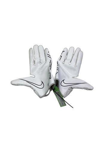 Used Nike ADULT VAPOR JET GLOVES FB Gloves White XL 11347-S000258672