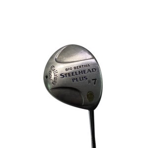 Used Callaway BIG BERHTA STEELHEAD III Mens Fairway Wood RH 7 Wood 11347-S000259932