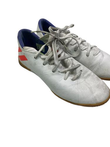 Used Adidas Soccer Indoor Shoes White Junior 03 11347-S000259915