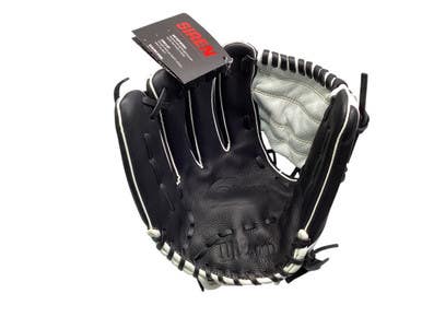 Used Wilson A500 BB/SB Glove LH Throw Black 12" 11347-S000259896