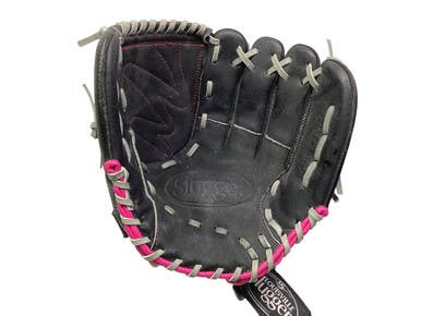 Used Louisville Slugger DIVA SERIES 11.5 BB/SB Glove RH Throw Grey 11 1/2" 11347-S000259868