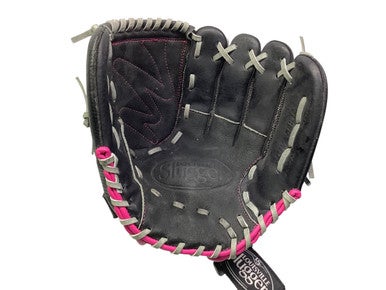 Used Louisville Slugger DIVA SERIES 11.5 BB/SB Glove RH Throw Grey 11 1/2" 11347-S000259868