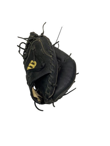 Used Wilson A950 PRO TOE BB/SB Catchers RH Throw Black 34" 11347-S000259348