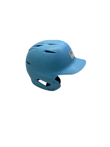 Used Evoshield BLUE BB HELMET Batting Helmet No Mask Carolina Blue SM 11347-S000259344