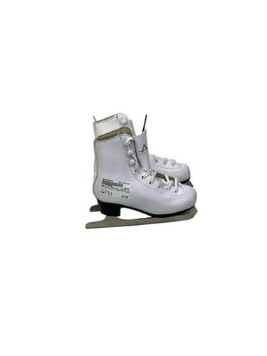 Used American Athletic WHITE ICE SKATES Youth Hockey Skate White Youth 13.0 11347-S000259320