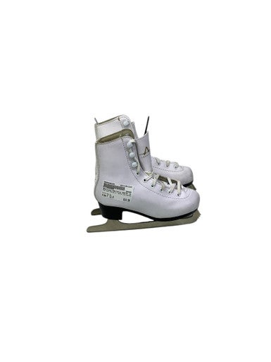 Used American Athletic WHITE ICE SKATES Youth Hockey Skate White Youth 13.0 11347-S000259320
