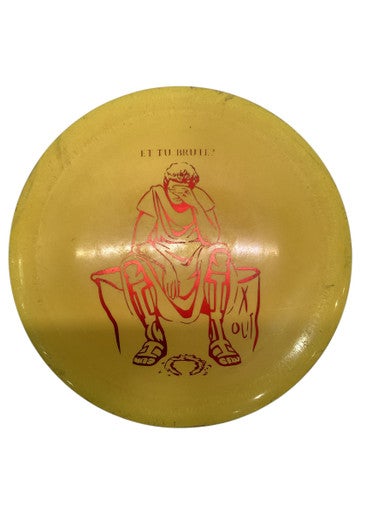 Used Infinite Discs ET TU BRUTE EMPORER Disc Golf Driver Yellow 11347-S000259308