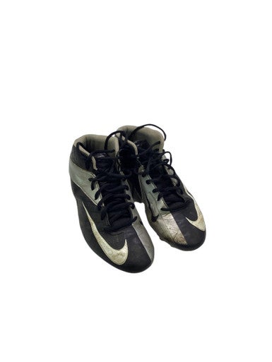 Used Nike Soccer Cleats Black And Silver Junior 06 11347-S000259251
