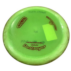 Used Innova BLIZZARD DESTROYER Disc Golf Driver Yellow 11347-S000259221