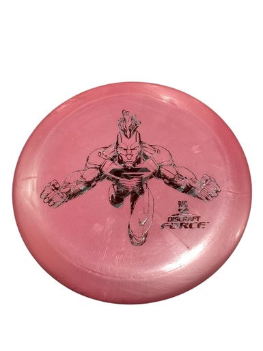 Used Discraft BIG Z FORCE Disc Golf Driver Pink 11347-S000259212