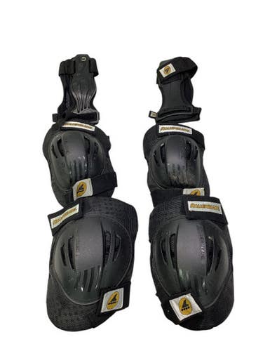 Used Rollerblade Inline Protective Set Black Senior 11347-S000259183