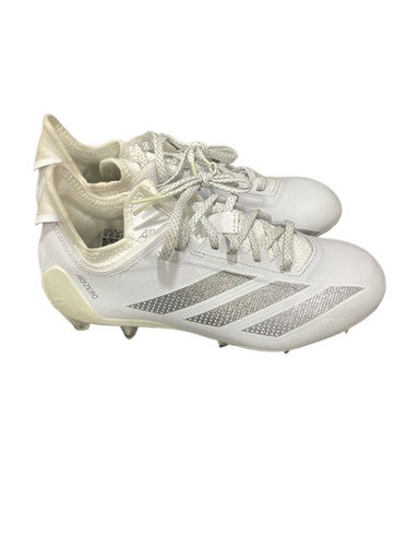 Used Adidas ADIZERO ELECTRIC.1 II FOOTBALL CLEATS Adult FB Cleats White Senior 7 11347-S000259156