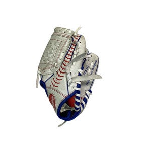 Used Rawlings PL90SSG BB/SB Glove RH Throw White 9" 11347-S000259144