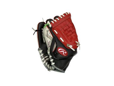 Used Rawlings PLAYERS SERIES PL10DSSW BB/SB Glove LH Throw Grey And Red 10" 11347-S000259142