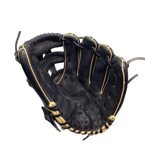 Used Wilson A450 12 INCH BB/SB Glove RH Throw Black 12" 11347-S000259120