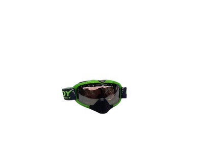 Used Snow Goggles Adult Green One Size 11347-S000259013
