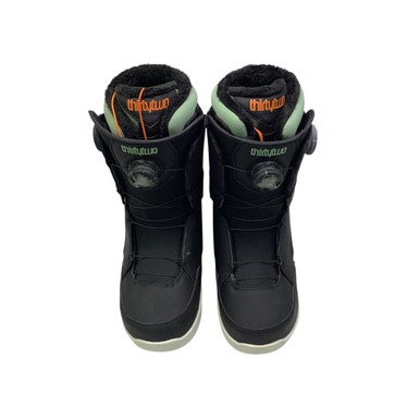 Used ThirtyTwo LASHED DOUBLE BOA Womens Snowboard Boots Black Senior 10 11347-S000258979