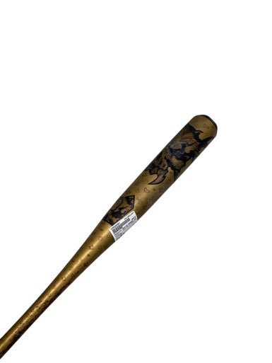 Used Demarini VOC-23 VOODOO X14 BB/SB High School -3 Bat Gold 34" 11347-S000258967