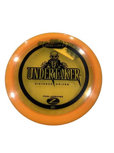 Used Discraft UNDERTAKER Disc Golf Driver Orange 11347-S000258878