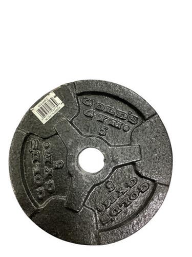 Used Golds Gym Standard Plate (Each) 5 lb 11347-S000258542