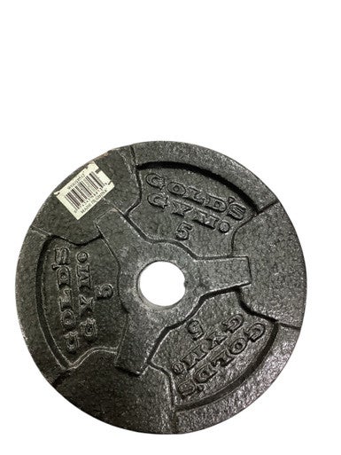 Used Golds Gym Standard Plate (Each) 5 lb 11347-S000258542