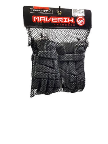 Used Maverik MX PLAYER GLOVE 13 INCH Lacrosse Gloves Mens Grey 13" 11347-S000258553