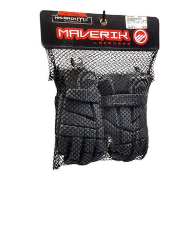 Used Maverik MX PLAYER GLOVE 13 INCH Lacrosse Gloves Mens Grey 13" 11347-S000258553