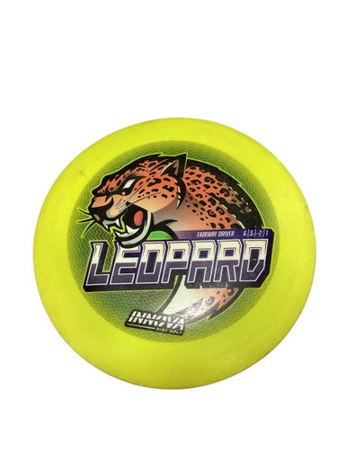 Used Innova LEOPARD Disc Golf Driver Yellow 11347-S000258465