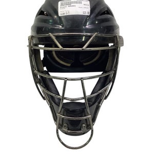 Used Mizuno SAMURAI Batting Helmet w/Mask Black S/M 11347-S000258454