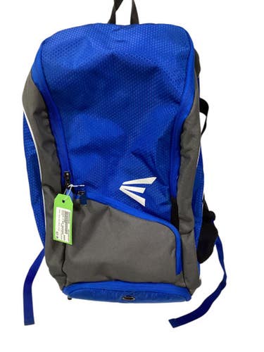 Used Easton 2 BAT BACKPACK BB/SB Player Backpack Grey And Royal Blue 11347-S000259846