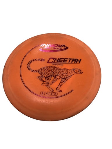 Used Innova CHEETAH Disc Golf Driver Orange 11347-S000259650