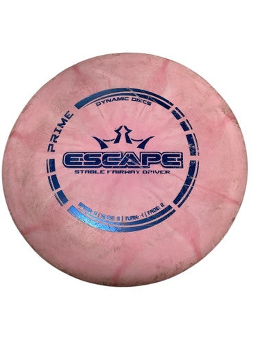 Used Dynamic Discs PRIME ESCAPE Disc Golf Driver Pink 11347-S000259645