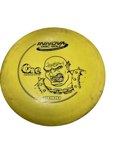 Used Innova ORC Disc Golf Driver Yellow 11347-S000259646