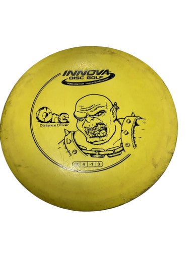 Used Innova ORC Disc Golf Driver Yellow 11347-S000259646