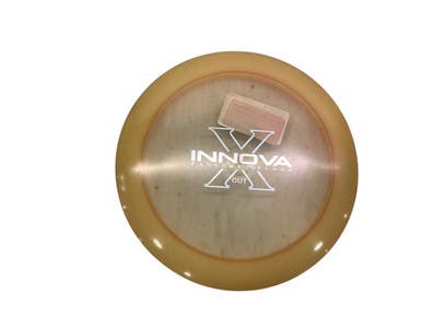 Used Innova CHAMPION GROOVE X-OUT Disc Golf Driver Orange 11347-S000259594
