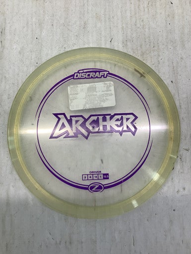 Used Discraft ARCHER Disc Golf Driver Clear 11347-S000259582