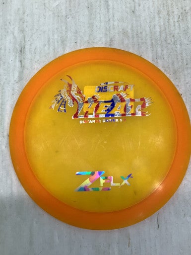 Used Discraft HEAT Z FLX Disc Golf Driver Orange 11347-S000259580