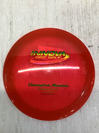 Used Innova CHAMPION MAMBA Disc Golf Driver Red 11347-S000259575