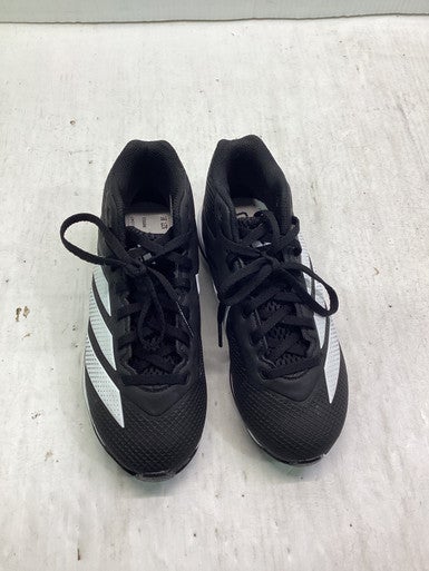 Used Adidas Jr FB Cleats Black Junior 01.5 11347-S000259509