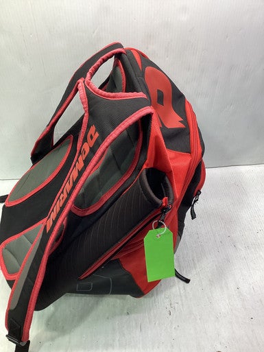 Used Demarini RED AND BLACK BACKPACK BB/SB Player Carry Bag Black And Red 11347-S000259495