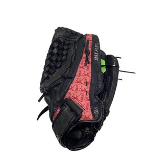 Used Mizuno 11.5 FINCH BB/SB Glove RH Throw Black And Pink 11 1/2" 11347-S000259471
