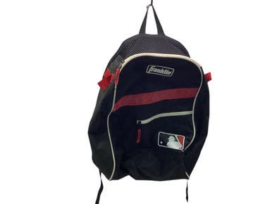 Used Franklin BLK/RED BB/SB Player Backpack Black 11347-S000259468