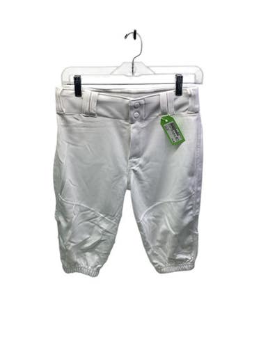 Used Alleson WHITE ABOVE KNEE KNICKERS BB/SB Pant Boys White LG 11347-S000258436