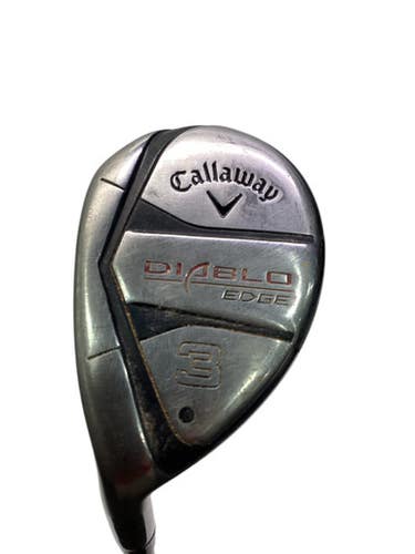 Used Callaway DIABLO EDGE LH Mens Hybrid Club LH 3 Hybrid 11347-S000258417