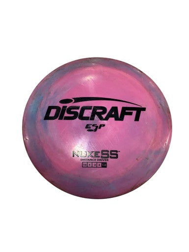 Used Discraft ESP NUKE SS Disc Golf Driver Pink 11347-S000258374