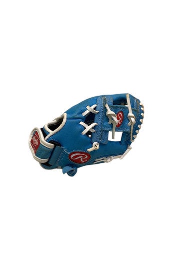 Used Rawlings H105ICBW BB/SB Glove T-ball Carolina Blue 10 1/2" 11347-S000258319