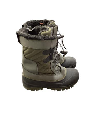 Used THERMO LITE SNOW BOOTS Snow/Hunt/Hike Boots Y Dark Green Junior 02 11347-S000258293